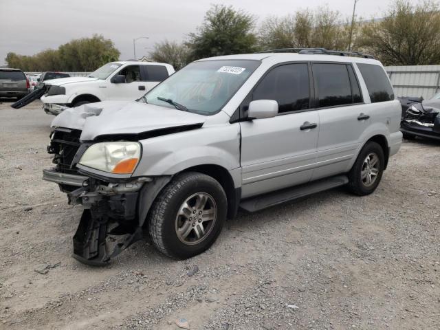 HONDA PILOT EXL 2003 with VIN 2HKYF18613H517296 - Photo from auction