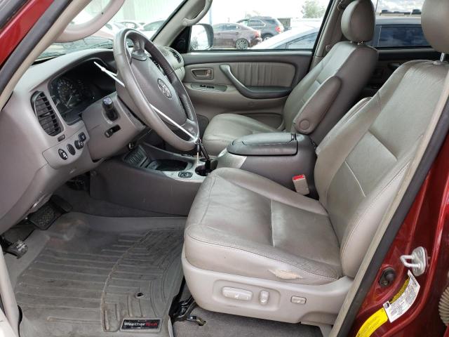 Photo 7 from auction – 2006 TOYOTA SEQUOIA LI with VIN 5TDBT48A56S268827