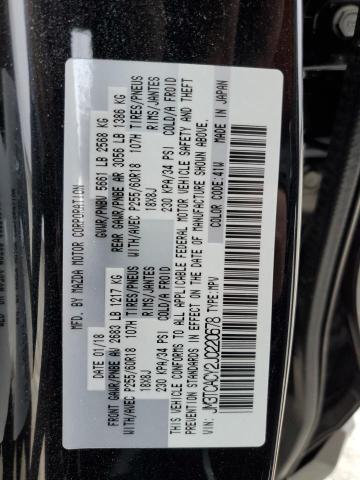 Photo 14 from auction – 2018 MAZDA CX-9 TOURI with VIN JM3TCACY2J0220678