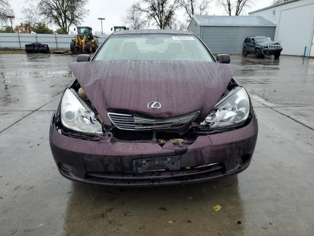 Photo 5 from auction – 2005 LEXUS ES 330 with VIN JTHBA30G255063534