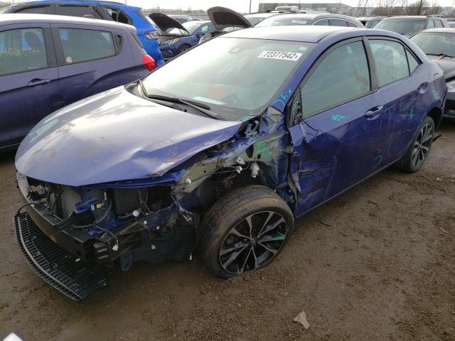 TOYOTA COROLLA L 2017 with VIN 2T1BURHE3HC870764 - Photo from auction