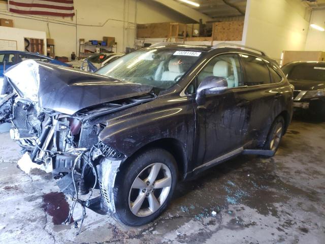 LEXUS RX 350 2010 with VIN 2T2BK1BA1AC010845 - Photo from auction