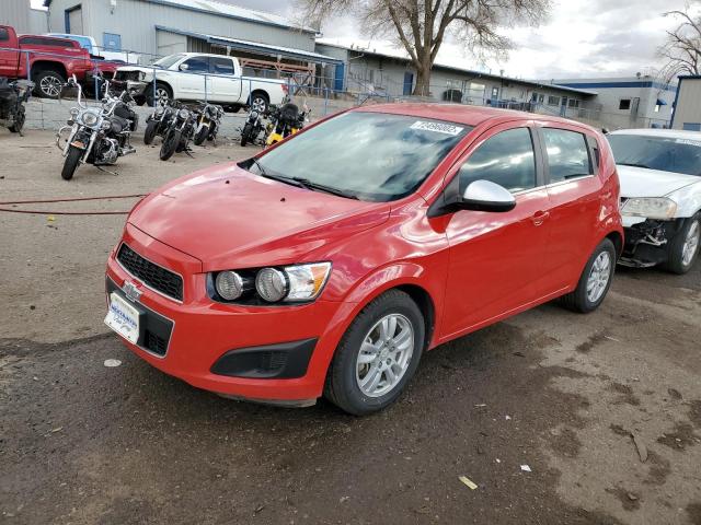 CHEVROLET SONIC LT 2012 with VIN 1G1JC6SB6C4232248 - Photo from auction