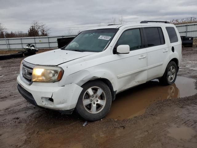 HONDA PILOT EX 2011 with VIN 5FNYF4H47BB074794 - Photo from auction