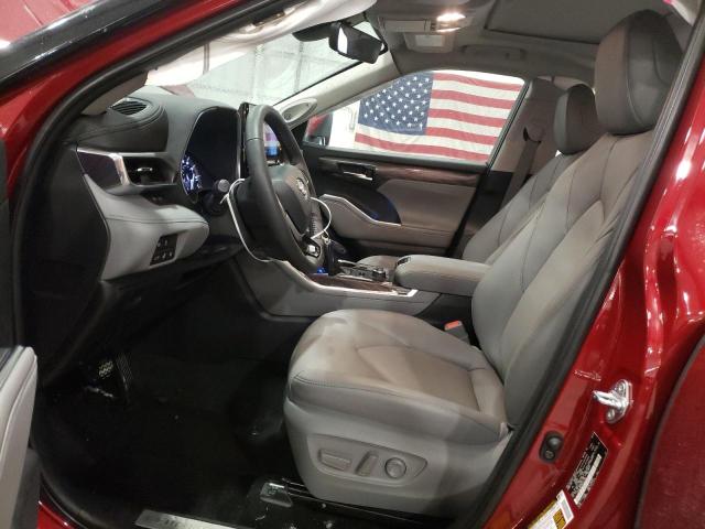Photo 7 from auction – 2022 TOYOTA HIGHLANDER with VIN 5TDDZRBH3NS247399