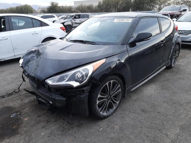 HYUNDAI VELOSTER T 2016 with VIN KMHTC6AE2GU288619 - Photo from auction