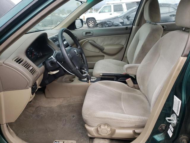 Photo 7 from auction – 2001 HONDA CIVIC EX with VIN 2HGES26791H502262