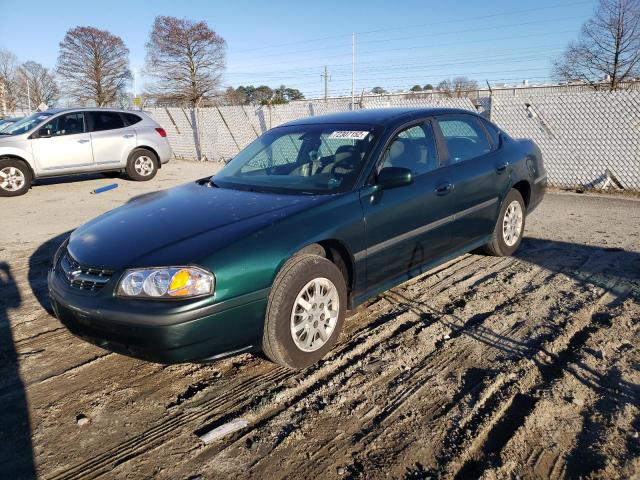 CHEVROLET IMPALA 2002 with VIN 2G1WF52E129293827 - Photo from auction