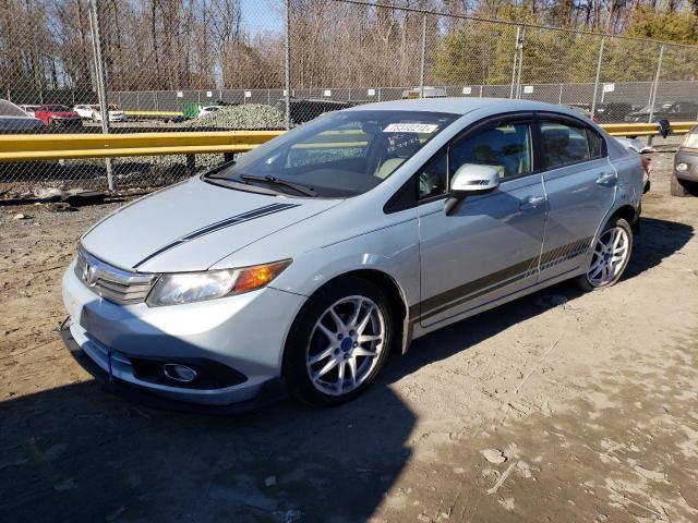 HONDA CIVIC LX 2012 with VIN 19XFB2F57CE060405 - Photo from auction