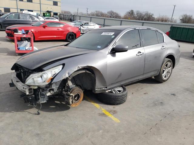 INFINITI G37 BASE 2012 with VIN JN1CV6AP2CM623147 - Photo from auction
