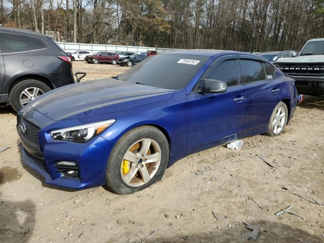 INFINITI Q50 BASE 2014 with VIN JN1BV7AR0EM702659 - Photo from auction