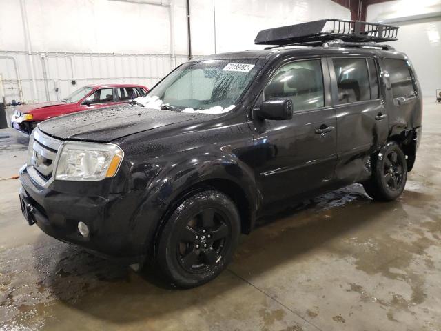 HONDA PILOT EXL 2011 with VIN 5FNYF4H58BB005153 - Photo from auction