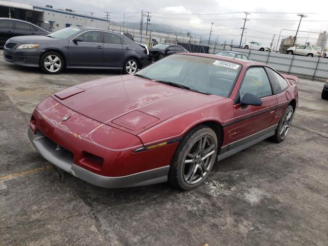 PONTIAC FIERO 1987 with VIN 1G2PG1192HP209504 - Photo from auction