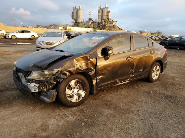 Photo 1 from auction – 2013 HONDA CIVIC LX with VIN 2HGFB2F57DH512411