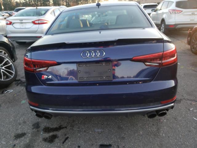 Photo 6 from auction – 2018 AUDI S4 PREMIUM with VIN WAUB4AF41JA003124