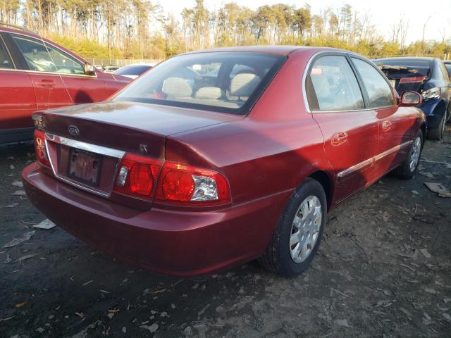 Photo 3 from auction – 2005 KIA OPTIMA LX with VIN KNAGD126755431193