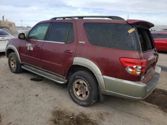 Photo 2 from auction – 2002 TOYOTA SEQUOIA SR with VIN 5TDZT34A12S057665