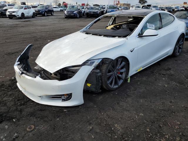 TESLA MODEL S 2016 with VIN 5YJSA1E41GF170080 - Photo from auction