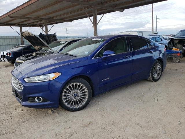 FORD FUSION TIT 2014 with VIN 3FA6P0RU9ER275598 - Photo from auction