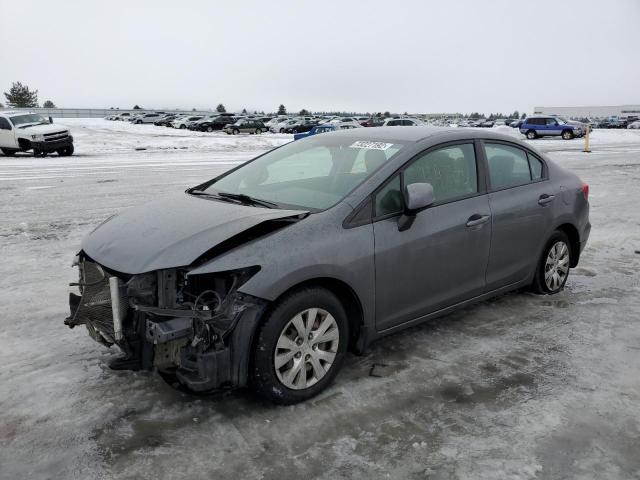 HONDA CIVIC LX 2012 with VIN 19XFB2F59CE374315 - Photo from auction