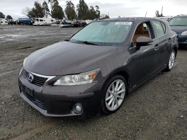 LEXUS CT 200 2013 with VIN JTHKD5BH5D2163779 - Photo from auction