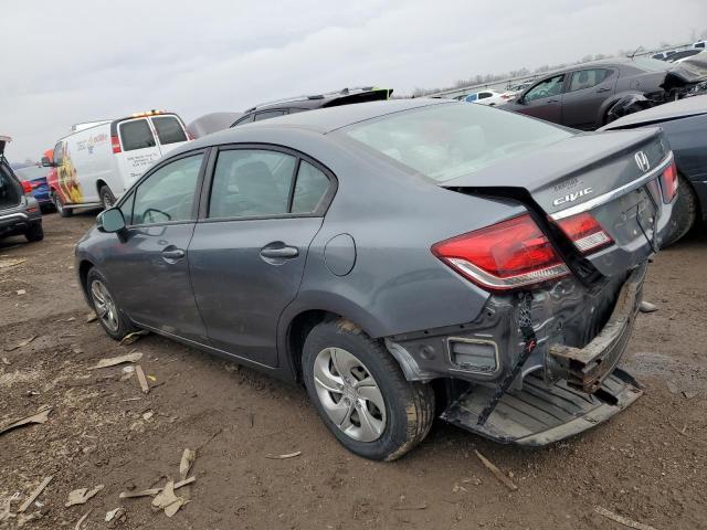Photo 2 from auction – 2013 HONDA CIVIC LX with VIN 19XFB2F58DE009903