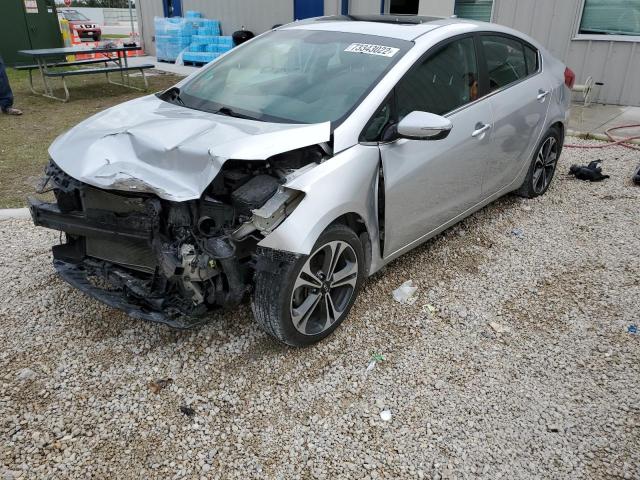 KIA FORTE EX 2014 with VIN KNAFZ4A85E5058589 - Photo from auction