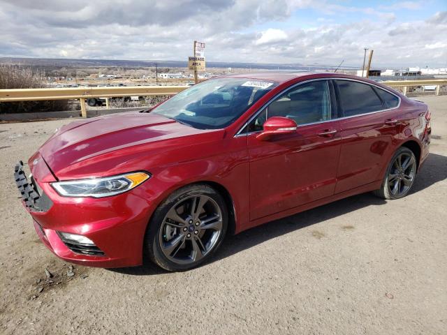 FORD FUSION SPO 2017 with VIN 3FA6P0VP2HR343681 - Photo from auction