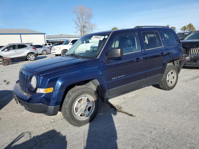 Photo 1 from auction – 2014 JEEP PATRIOT SP with VIN 1C4NJRBB2ED574668