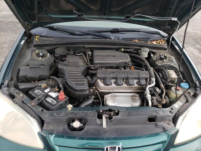 Photo 11 from auction – 2001 HONDA CIVIC EX with VIN 2HGES26791H502262