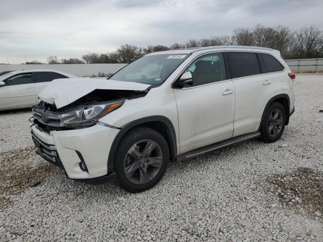 TOYOTA HIGHLANDER 2018 with VIN 5TDYZRFH1JS287566 - Photo from auction