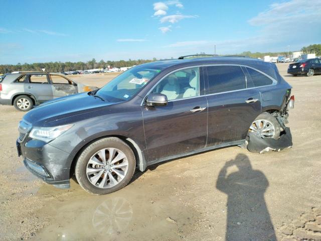 ACURA MDX TECHNO 2016 مع رقم تعريف المركبة 5FRYD4H40GB057976 - صورة من المزاد