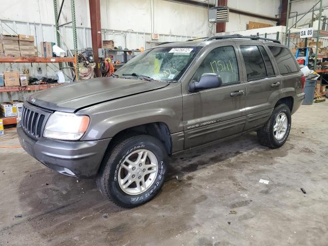 JEEP GRAND CHER 2000 with VIN 1J4GW58N4YC202614 - Photo from auction