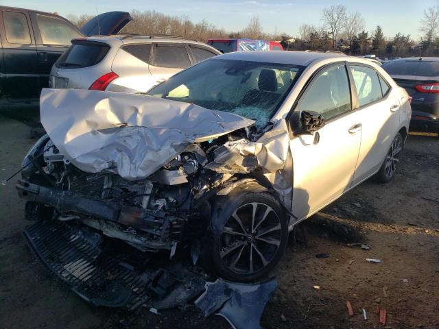 TOYOTA COROLLA L 2019 with VIN 2T1BURHE0KC191574 - Photo from auction