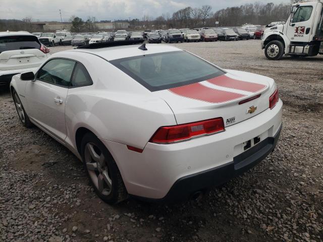 Photo 2 from auction – 2014 CHEVROLET CAMARO LT with VIN 2G1FC1E38E9261179