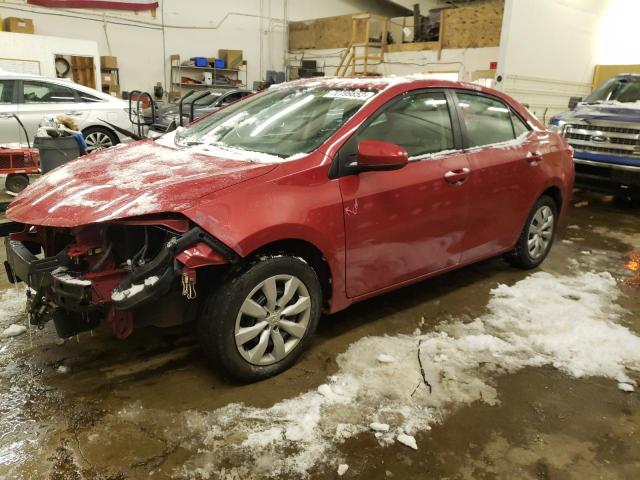 TOYOTA COROLLA L 2015 with VIN 2T1BURHE1FC471672 - Photo from auction