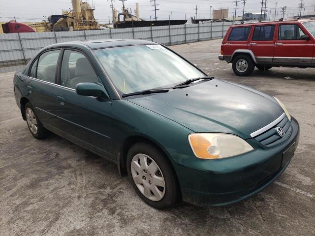 Photo 4 from auction – 2001 HONDA CIVIC EX with VIN 2HGES26791H502262
