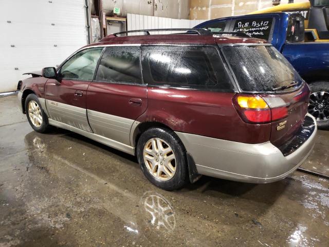 Photo 2 from auction – 2000 SUBARU LEGACY OUT with VIN 4S3BH6869Y7662658