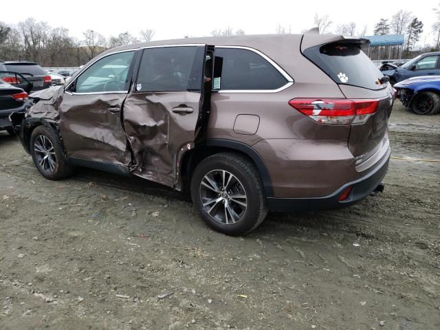 Photo 2 from auction – 2019 TOYOTA HIGHLANDER with VIN 5TDZZRFH6KS352482