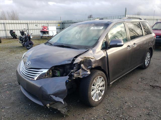 TOYOTA SIENNA XLE 2013 with VIN 5TDYK3DC1DS404057 - Photo from auction