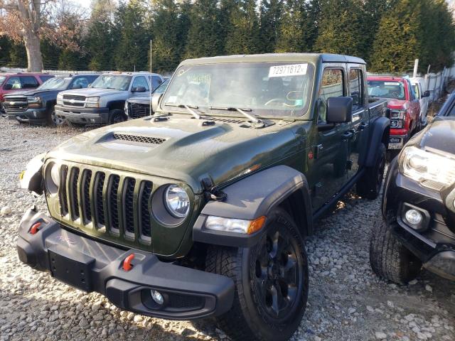 JEEP GLADIATOR 2021 with VIN 1C6JJTEG4ML573343 - Photo from auction