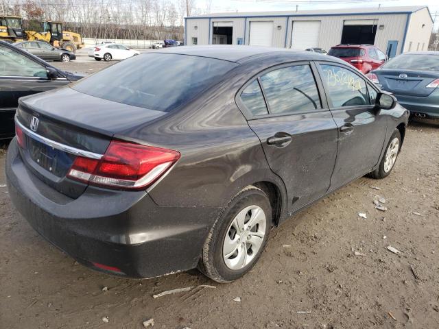 Photo 3 from auction – 2014 HONDA CIVIC LX with VIN 2HGFB2F55EH544906