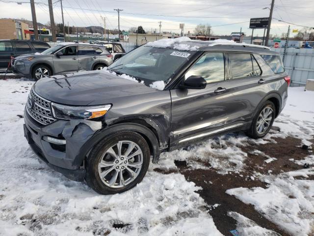 FORD EXPLORER L 2022 with VIN 1FMSK8FH2NGB06071 - Photo from auction