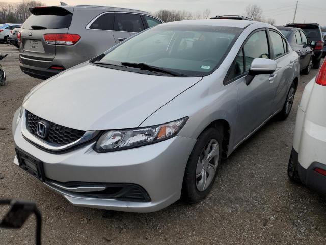 HONDA CIVIC LX 2014 with VIN 19XFB2F58EE058052 - Photo from auction