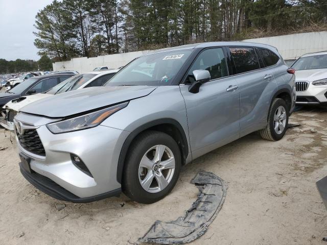 TOYOTA HIGHLANDER 2021 with VIN 5TDZZRAH3MS517348 - Photo from auction