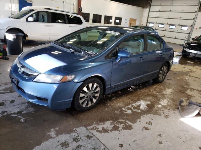 Photo 1 from auction – 2010 HONDA CIVIC EXL with VIN 19XFA1F99AE054988