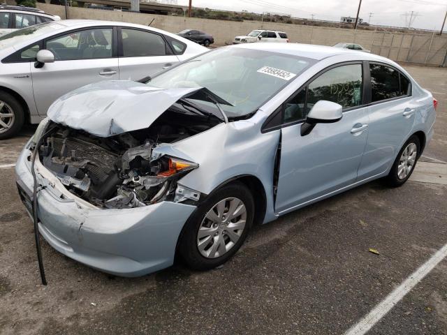 HONDA CIVIC LX 2012 with VIN 19XFB2F53CE316300 - Photo from auction