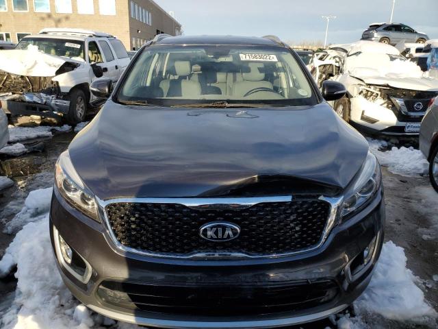 Photo 5 from auction – 2016 KIA SORENTO EX with VIN 5XYPHDA58GG100313