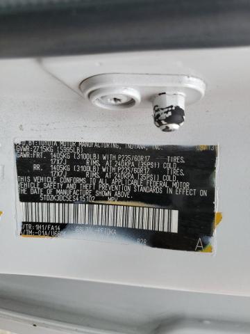 Photo 14 from auction – 2014 TOYOTA SIENNA with VIN 5TDZK3DC5ES415102