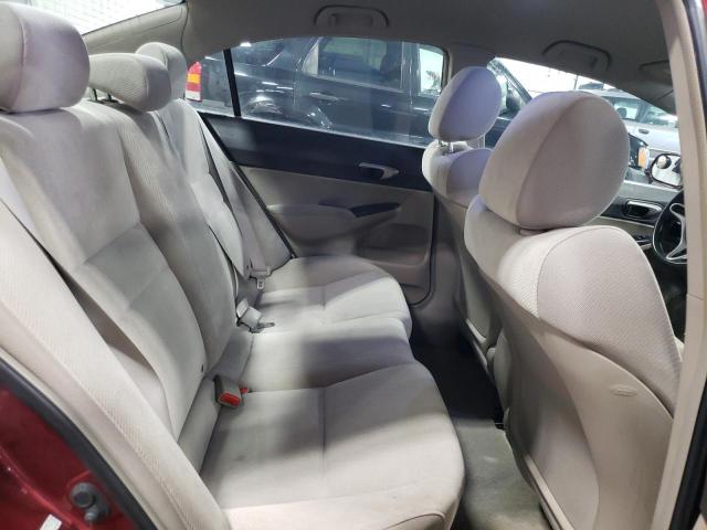 Photo 10 from auction – 2009 HONDA CIVIC LX with VIN 19XFA16549E001396